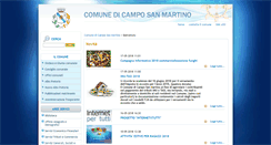 Desktop Screenshot of comune.camposanmartino.pd.it